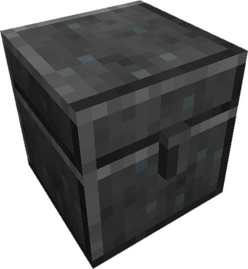 A picture of a sky stone block chest